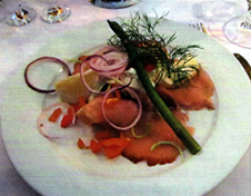 Assiette de Saumon fumé